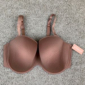 NWT Thirdlove brown 24/7 classic t shirt bra sz 42G